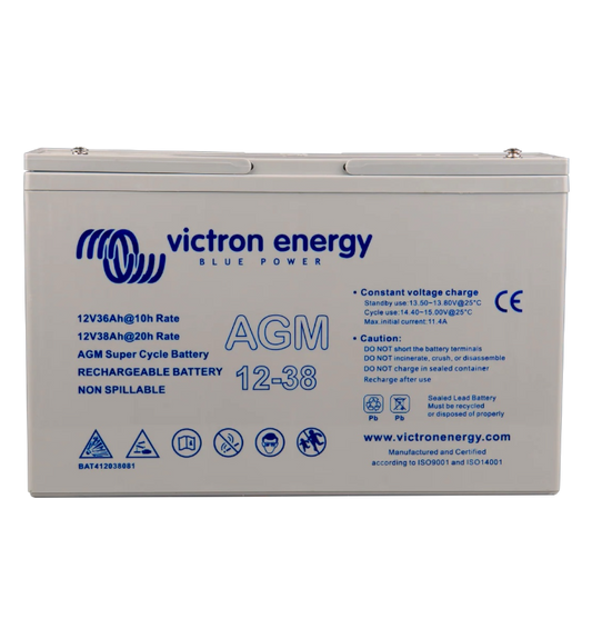 Victron Battery 12V 38A AGM Super Cycle Battery