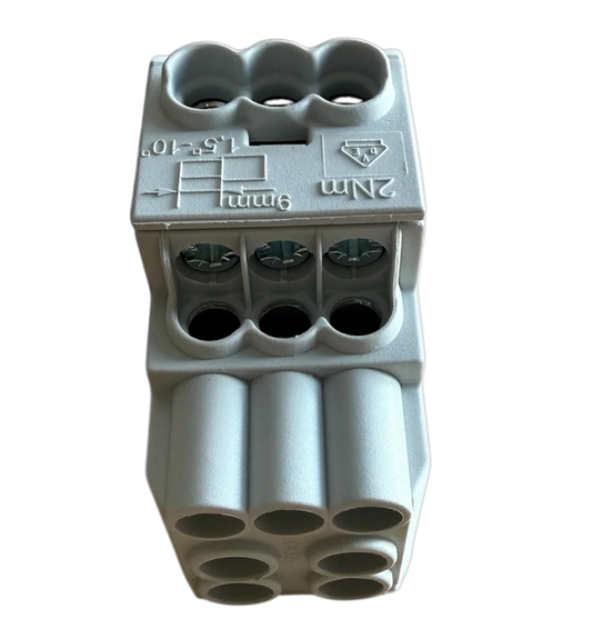 Répartiteur Digital 25mm 2+6 gris