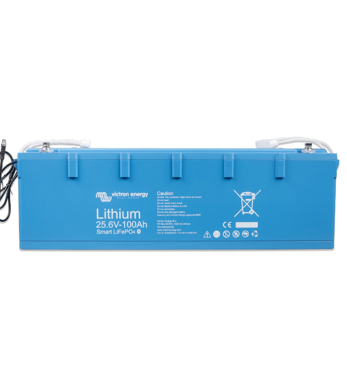 LiFePO4 Batterie 25,6V 100A Smart