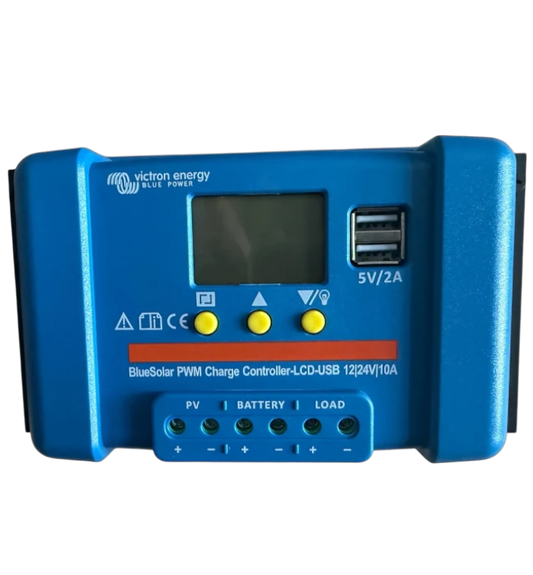 Victron Blue Solar PWM LCD USB 12/24V 10A