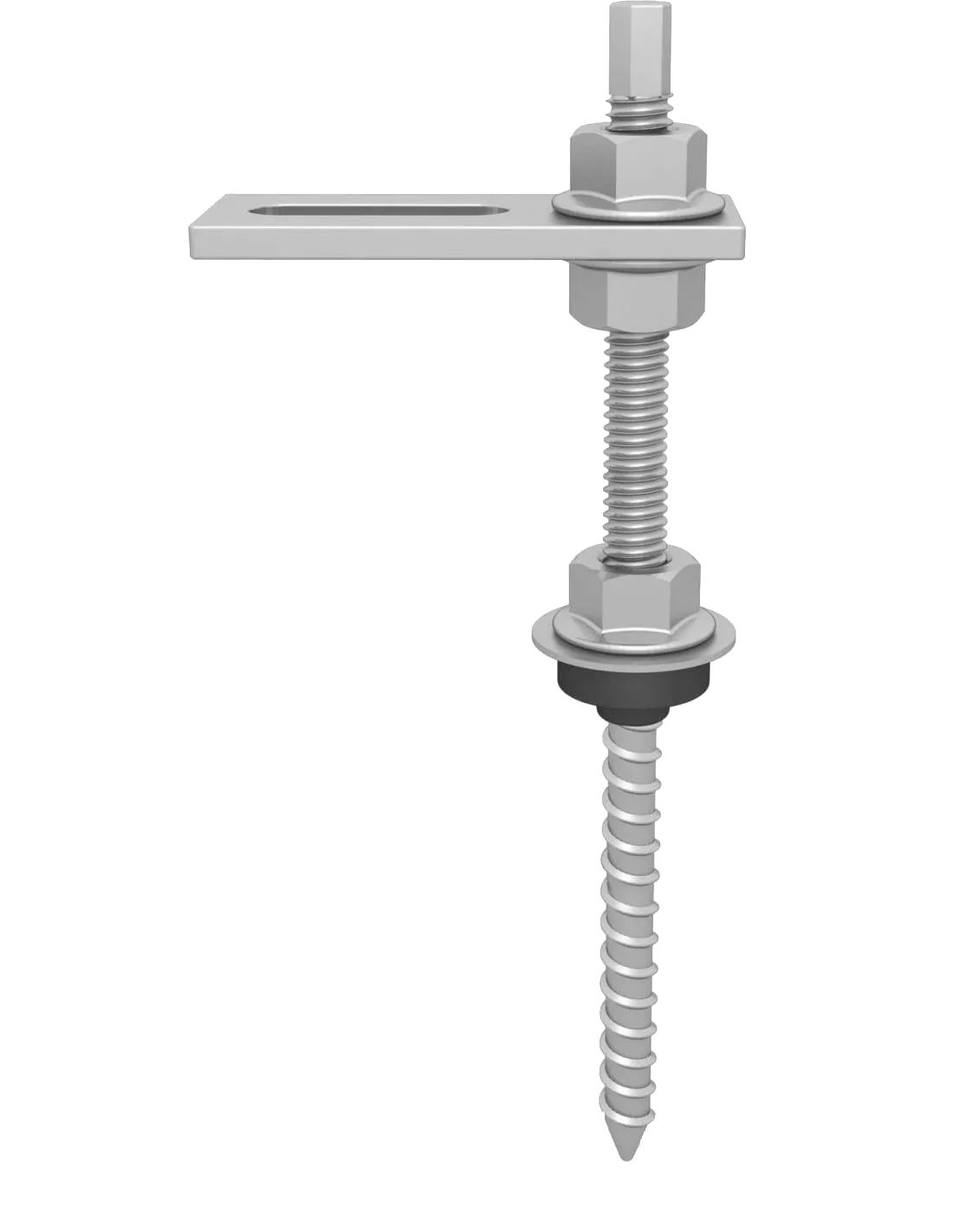 Alu Sistemi Vis a double filetage Bois