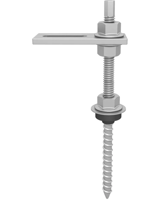 Alu Sistemi Vis a double filetage Bois
