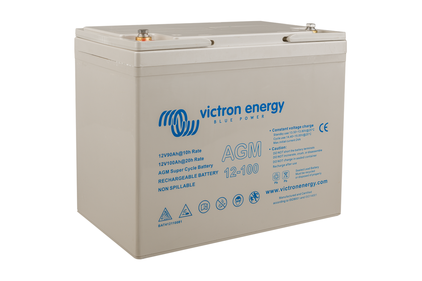Victron Battery 12V 100A AGM Super Cycle