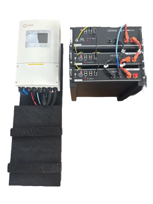 Kit SOLIS 6.000W 8 Panneaux 2 Batteries