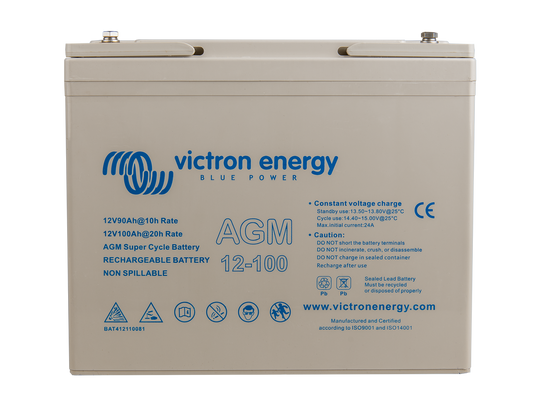 Victron Battery 12V 100Ah AGM Super Cycle