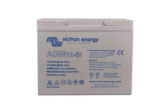 Victron Battery 12V 60Ah AGM Super Cycle Battery