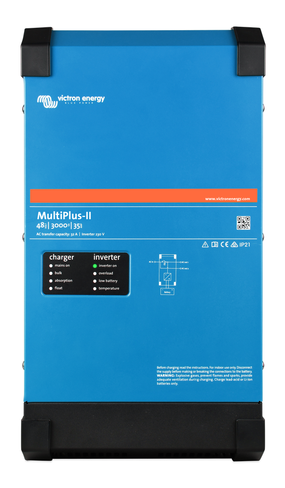 Convertisseur/Chargeur MultiPlus-II 48/ 3000VA /35-32 Victron Energy Convertisseur/Chargeur MultiPlus-II 48/ 3000VA /35-32 Victron Energy